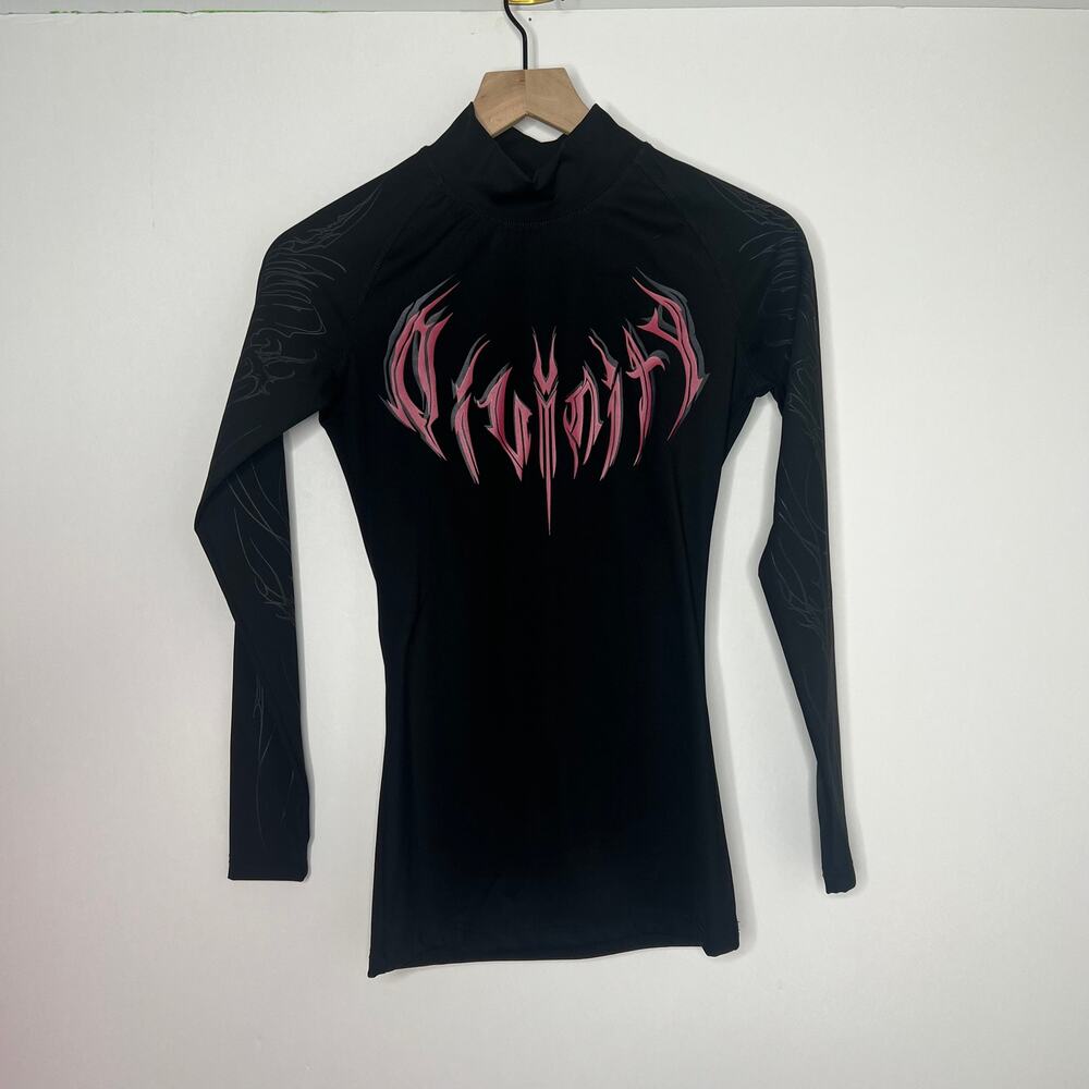 Breathedivinity Long Sleeve Compression Top Black Men Small